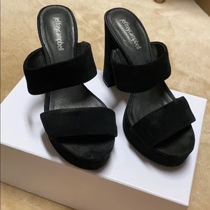 Jeffrey Campbell Suede platform sandals